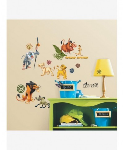 Hot Selling Disney The Lion King Peel & Stick Wall Decals $7.18 Decals