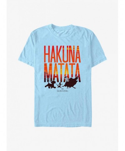 Crazy Deals Disney The Lion King Sunset Matata T-Shirt $8.80 T-Shirts