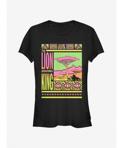 Discount Disney The Lion King Wave King Girls T-Shirt $8.57 T-Shirts