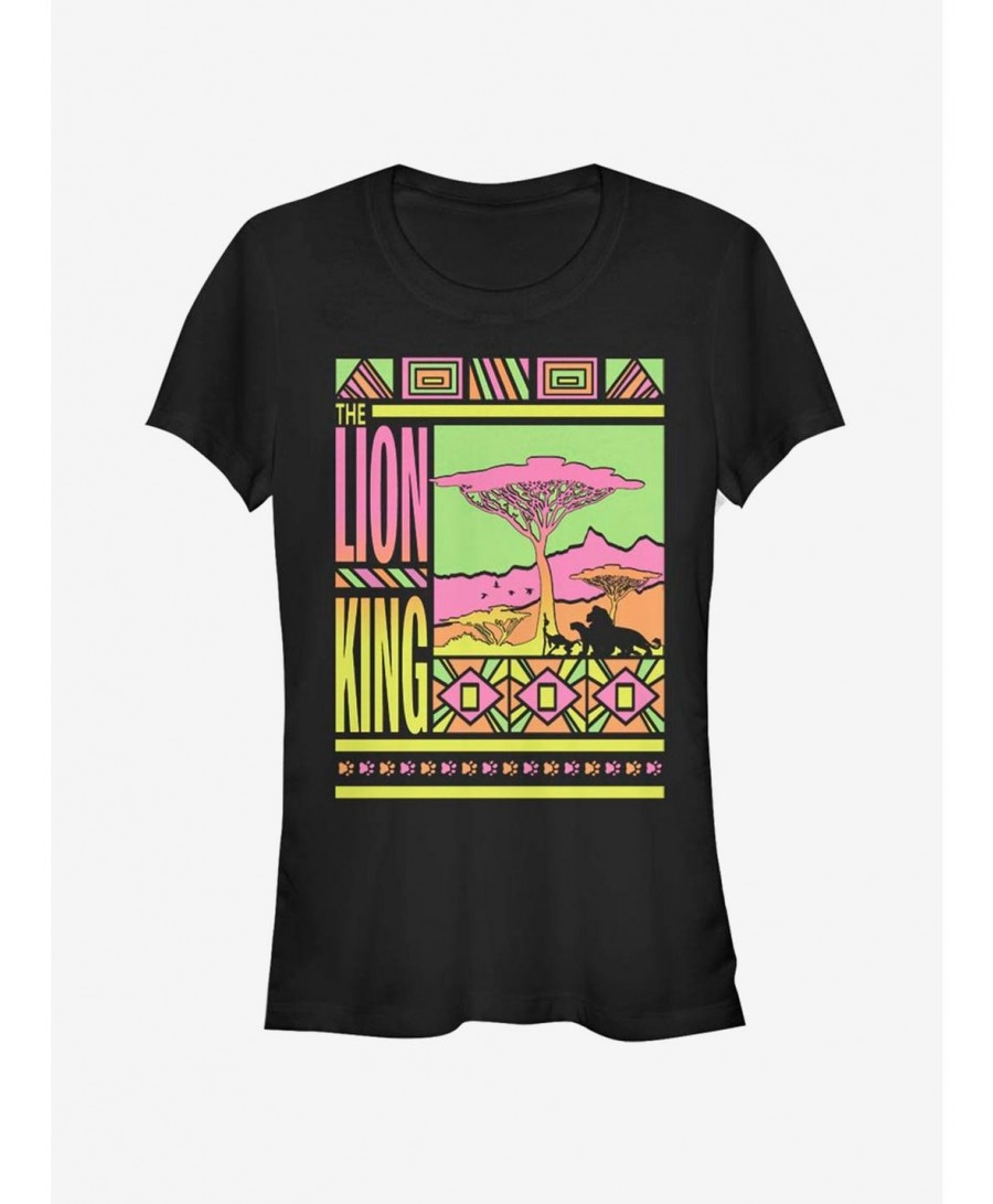 Discount Disney The Lion King Wave King Girls T-Shirt $8.57 T-Shirts