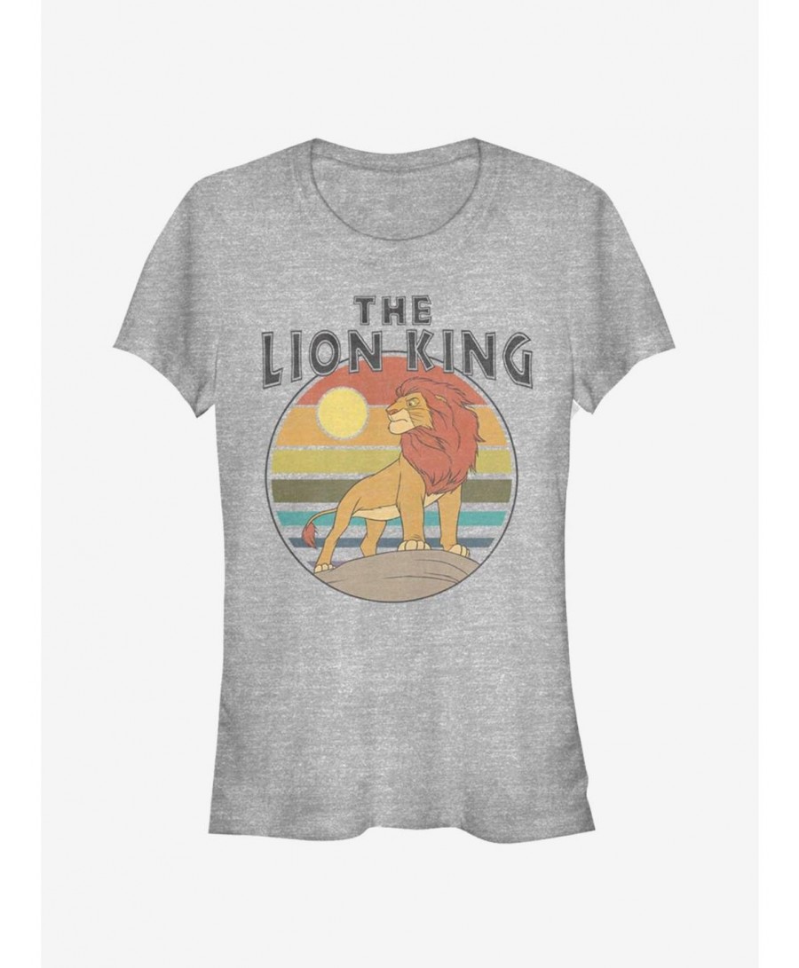 High Quality Disney The Lion King Retro Lion Girls T-Shirt $6.77 T-Shirts