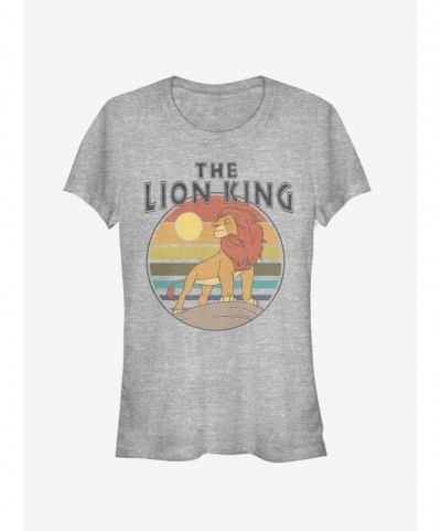 High Quality Disney The Lion King Retro Lion Girls T-Shirt $6.77 T-Shirts