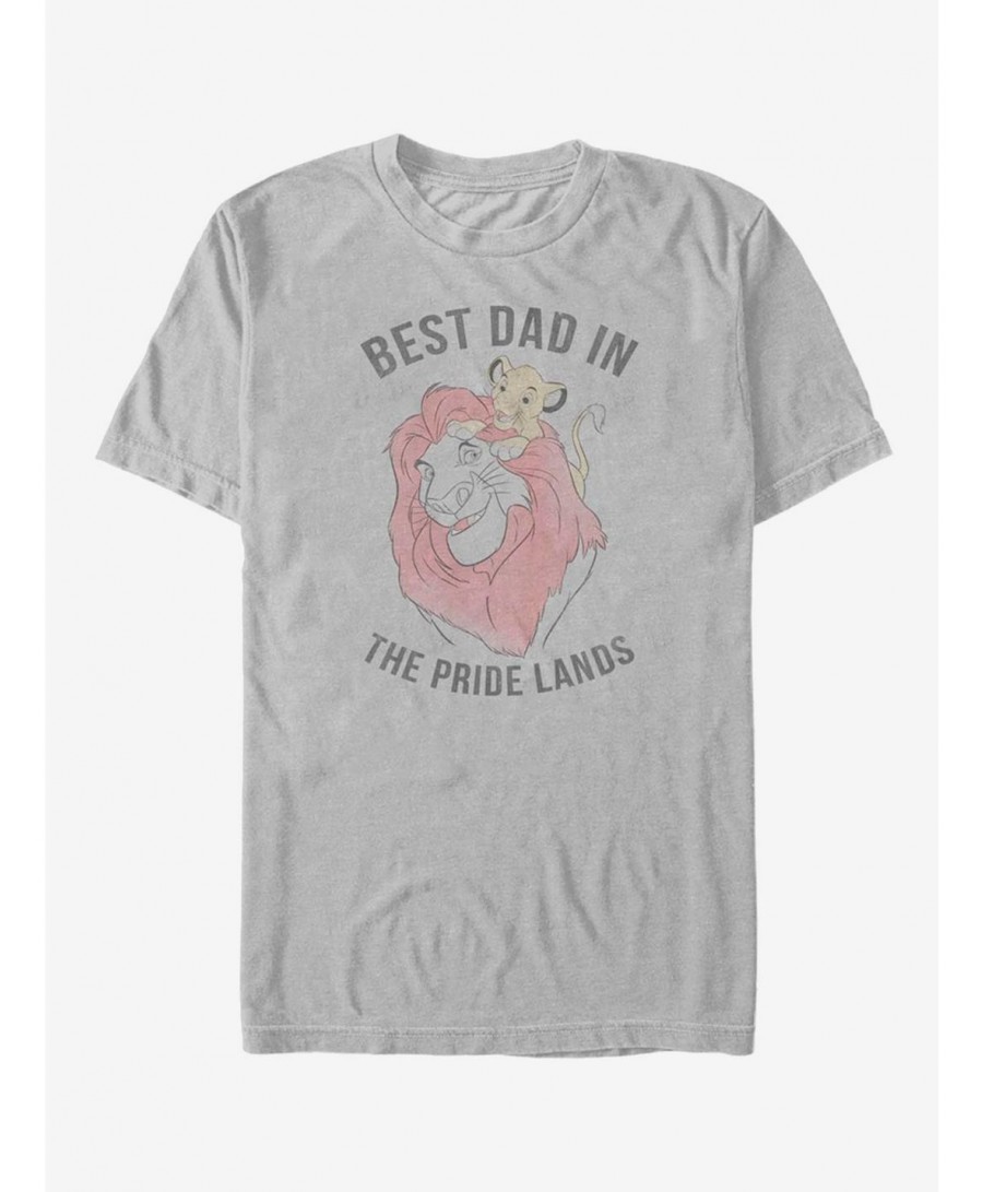 Absolute Discount Disney The Lion King Pride Lands Dad T-Shirt $6.69 T-Shirts