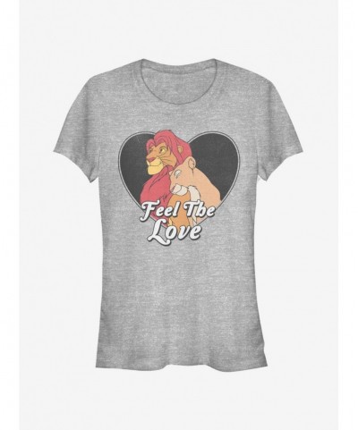 Festival Price Disney The Lion King Feel The Love Girls T-Shirt $5.98 T-Shirts