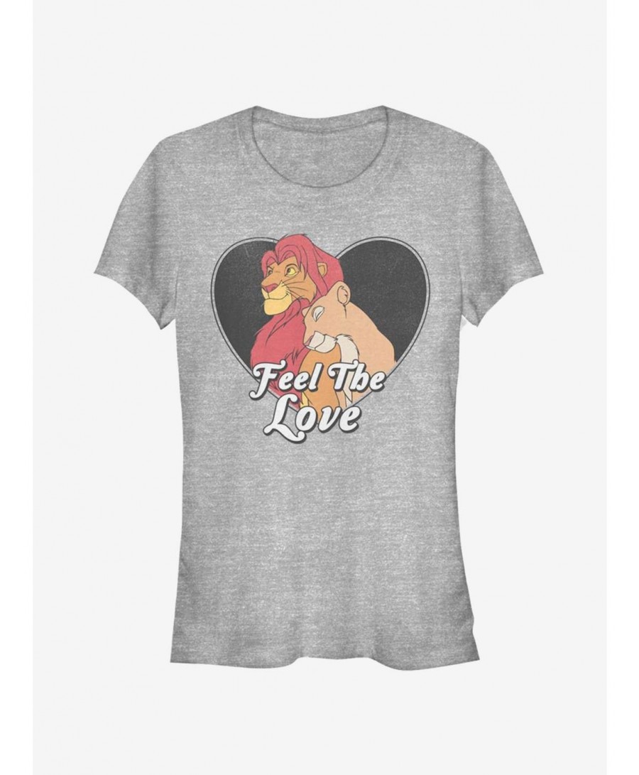 Festival Price Disney The Lion King Feel The Love Girls T-Shirt $5.98 T-Shirts