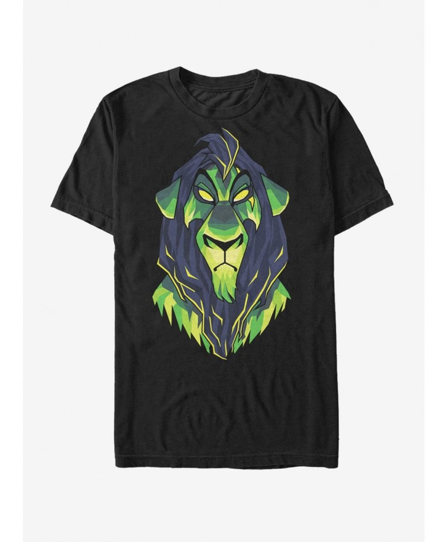 Hot Sale Lion King Scary Geometric Scar T-Shirt $8.99 T-Shirts