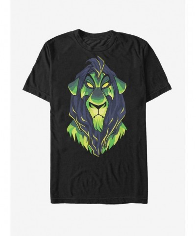 Hot Sale Lion King Scary Geometric Scar T-Shirt $8.99 T-Shirts