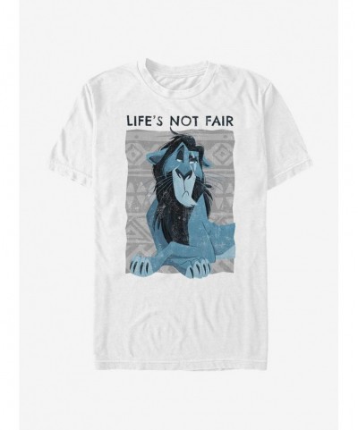 Pre-sale Discount Disney The Lion King Scar Not Fair T-Shirt $8.99 T-Shirts