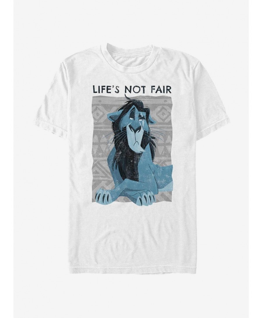 Pre-sale Discount Disney The Lion King Scar Not Fair T-Shirt $8.99 T-Shirts