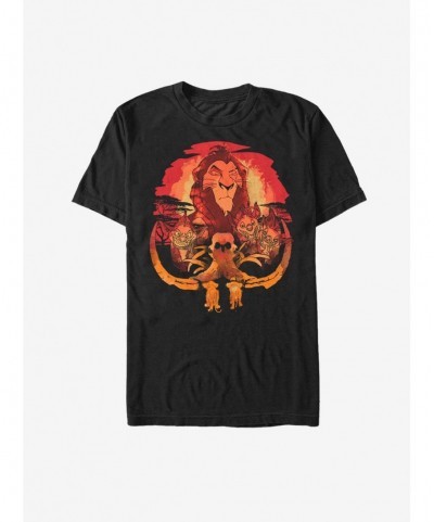 Trendy Disney The Lion King Scar Elephant Graveyard T-Shirt $9.18 T-Shirts