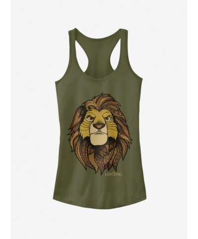 Seasonal Sale Disney The Lion King Africa Girls Tank $8.37 Tanks