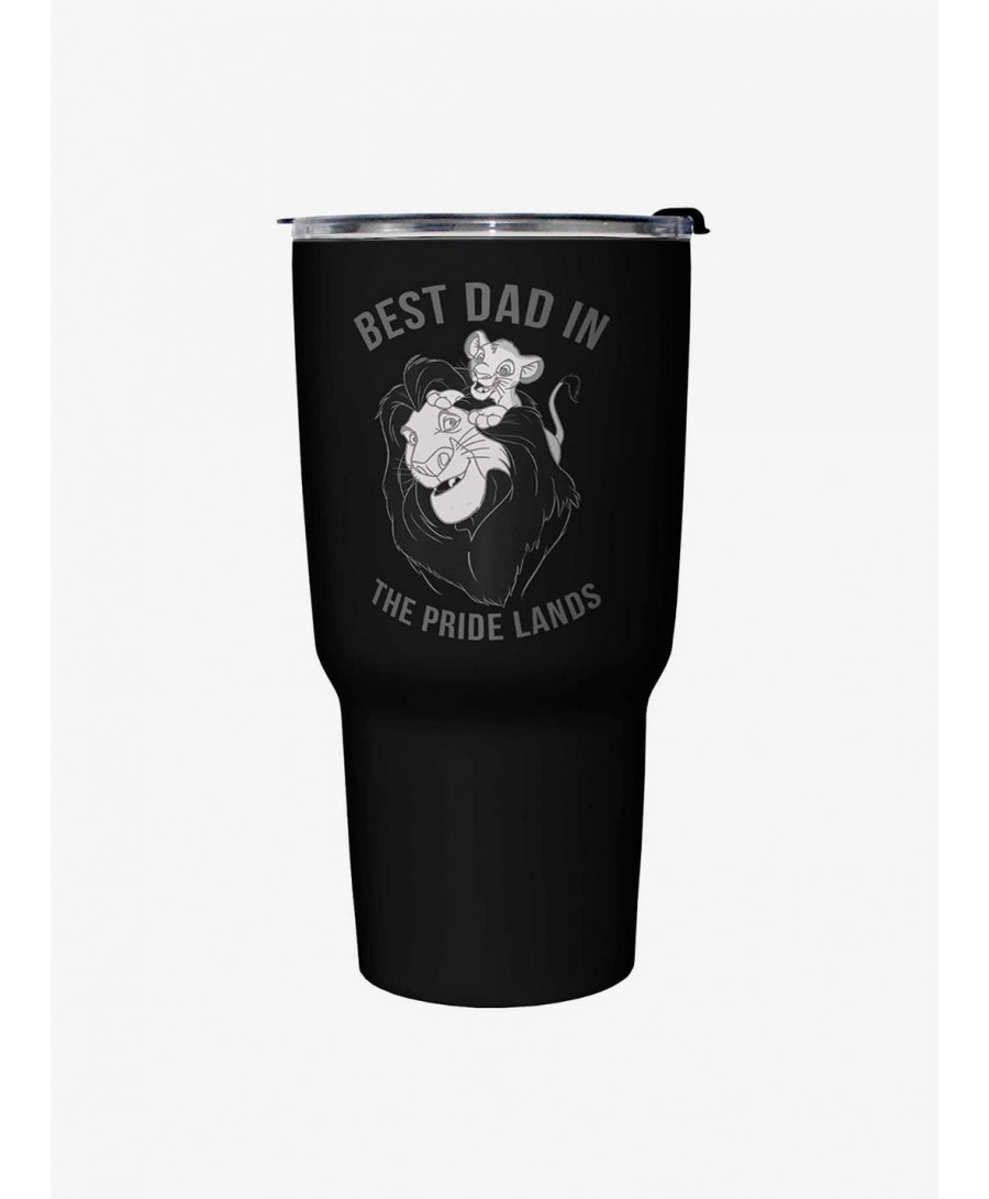 Exclusive Price Disney The Lion King Pride Lands Dad Travel Mug $7.42 Mugs