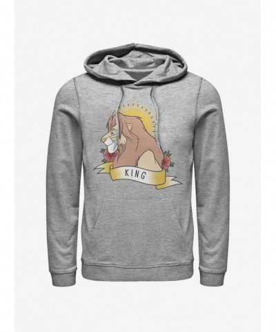 Exclusive Price Disney The Lion King King Hoodie $14.37 Hoodies