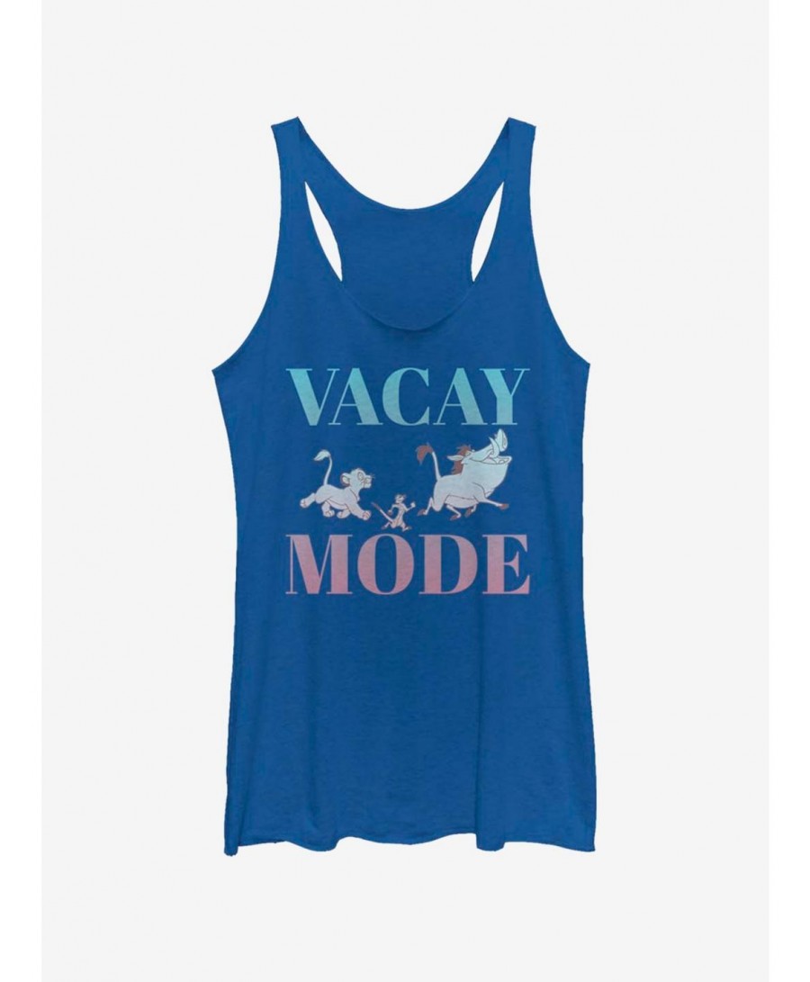 Pre-sale Disney The Lion King Vacay Mode Girls Tank $9.12 Tanks