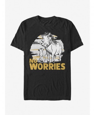 Wholesale Disney The Lion King 2019 No Worries Club T-Shirt $8.41 T-Shirts