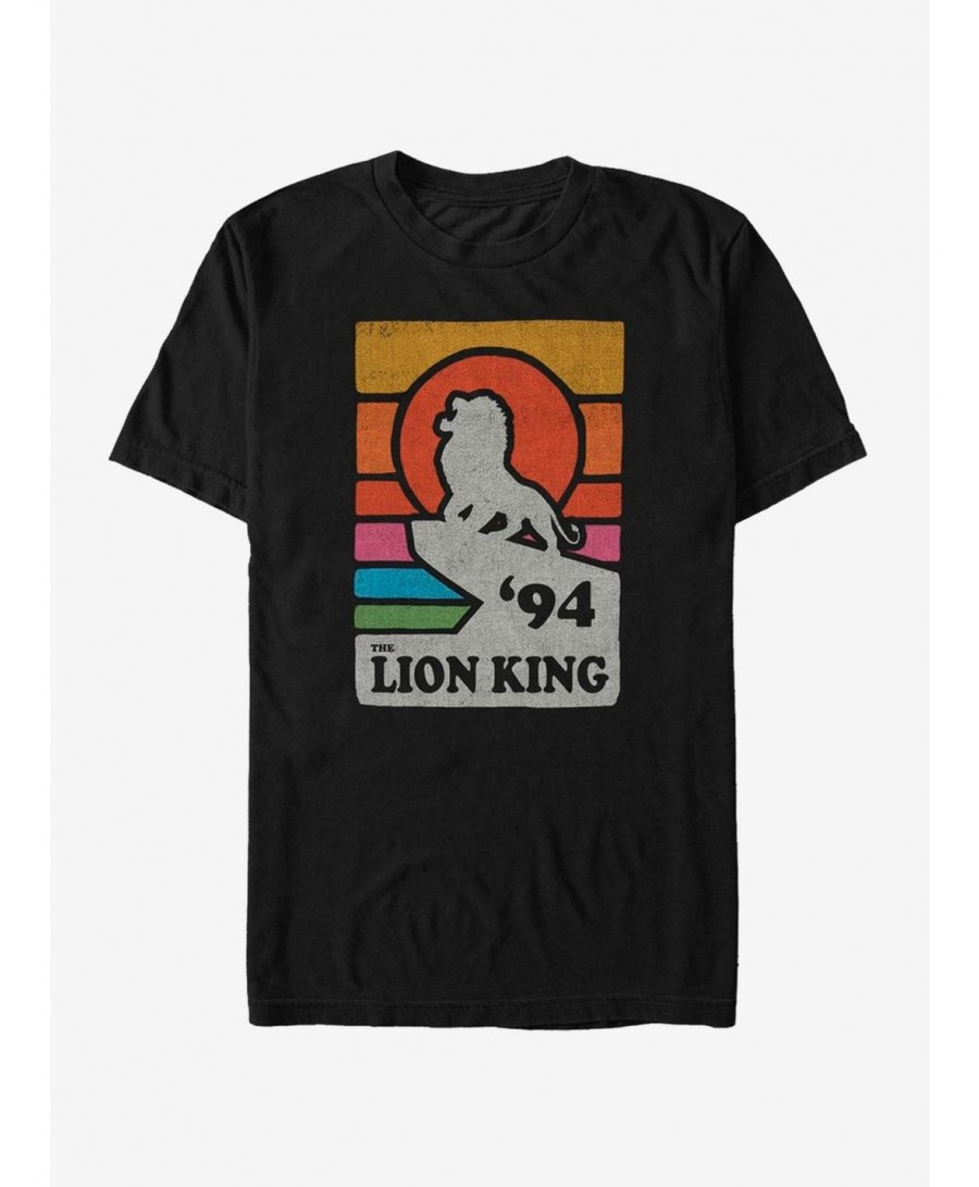 Wholesale Disney The Lion King 2019 Vintage Rainbow T-Shirt $7.27 T-Shirts