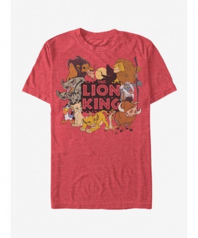 Trendy Disney The Lion King Lion Group T-Shirt $6.69 T-Shirts