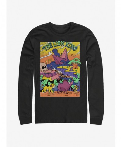 Clearance Disney The Lion King The Lion Legend Long-Sleeve T-Shirt $11.32 T-Shirts