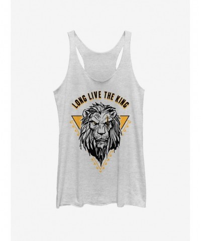 Big Sale Disney The Lion King 2019 Long Live The King Scar Girls Tank $7.87 Tanks