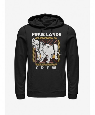 Special Disney The Lion King 2019 Pride Lands Crew Hoodie $13.29 Hoodies