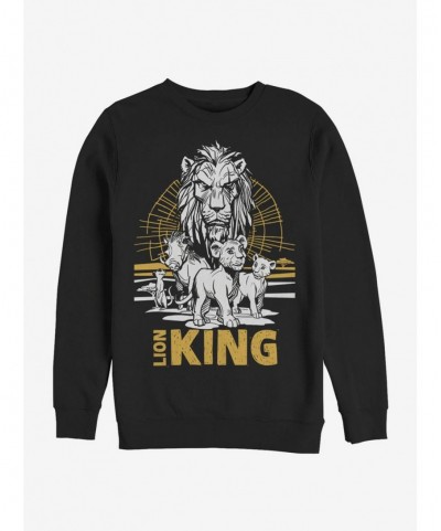 Premium Disney The Lion King 2019 Lion King Group Sweatshirt $9.74 Sweatshirts