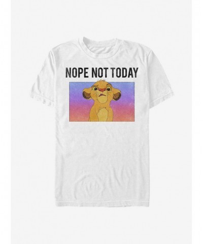 Hot Selling Disney The Lion King Not Today T-Shirt $8.99 T-Shirts