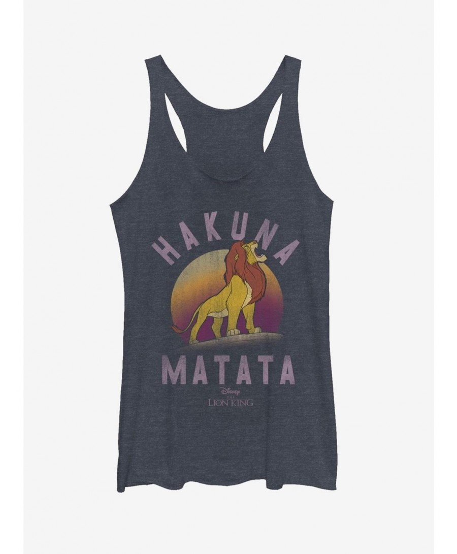 Exclusive Price Lion King Simba Hakuna Matata Girls Tanks $9.53 Tanks