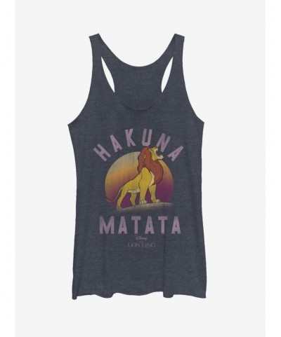 Exclusive Price Lion King Simba Hakuna Matata Girls Tanks $9.53 Tanks