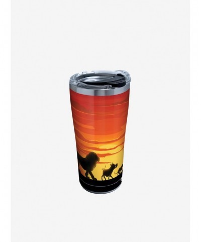 Trendy Disney The Lion King Silhouette 20oz Stainless Steel Tumbler With Lid $13.26 Others