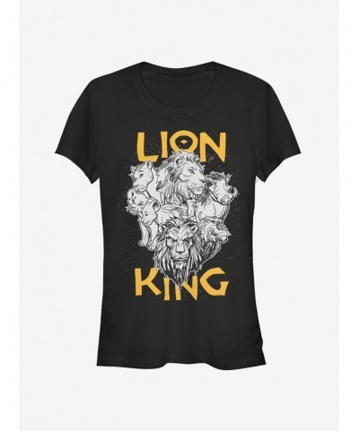 High Quality Disney The Lion King 2019 Cast Photo Girls T-Shirt $6.57 T-Shirts