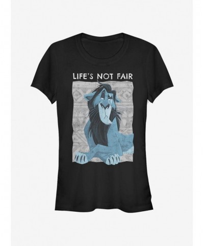 Wholesale Disney The Lion King Scar Not Fair Girls T-Shirt $6.77 T-Shirts