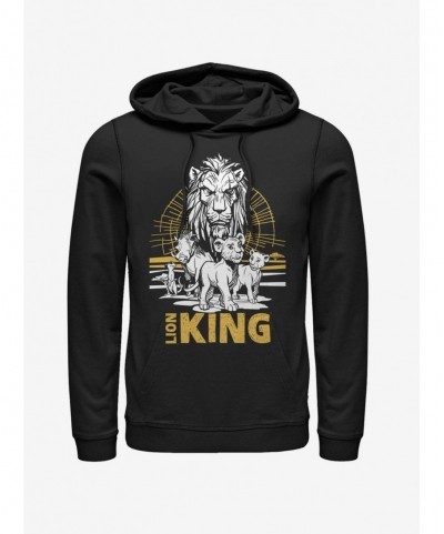 Exclusive Disney The Lion King 2019 Lion King Group Hoodie $10.78 Hoodies