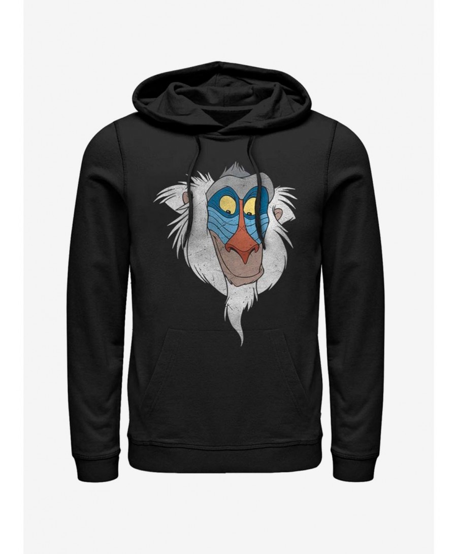 Huge Discount Disney The Lion King Rafiki Face Hoodie $14.01 Hoodies