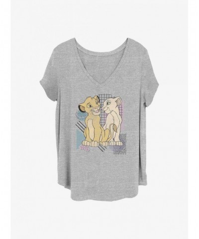 Unique Disney The Lion King Young Cubs Girls T-Shirt Plus Size $8.32 T-Shirts