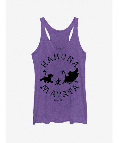 Huge Discount Disney The Lion King Hakuna Round Girls Tank $7.46 Tanks