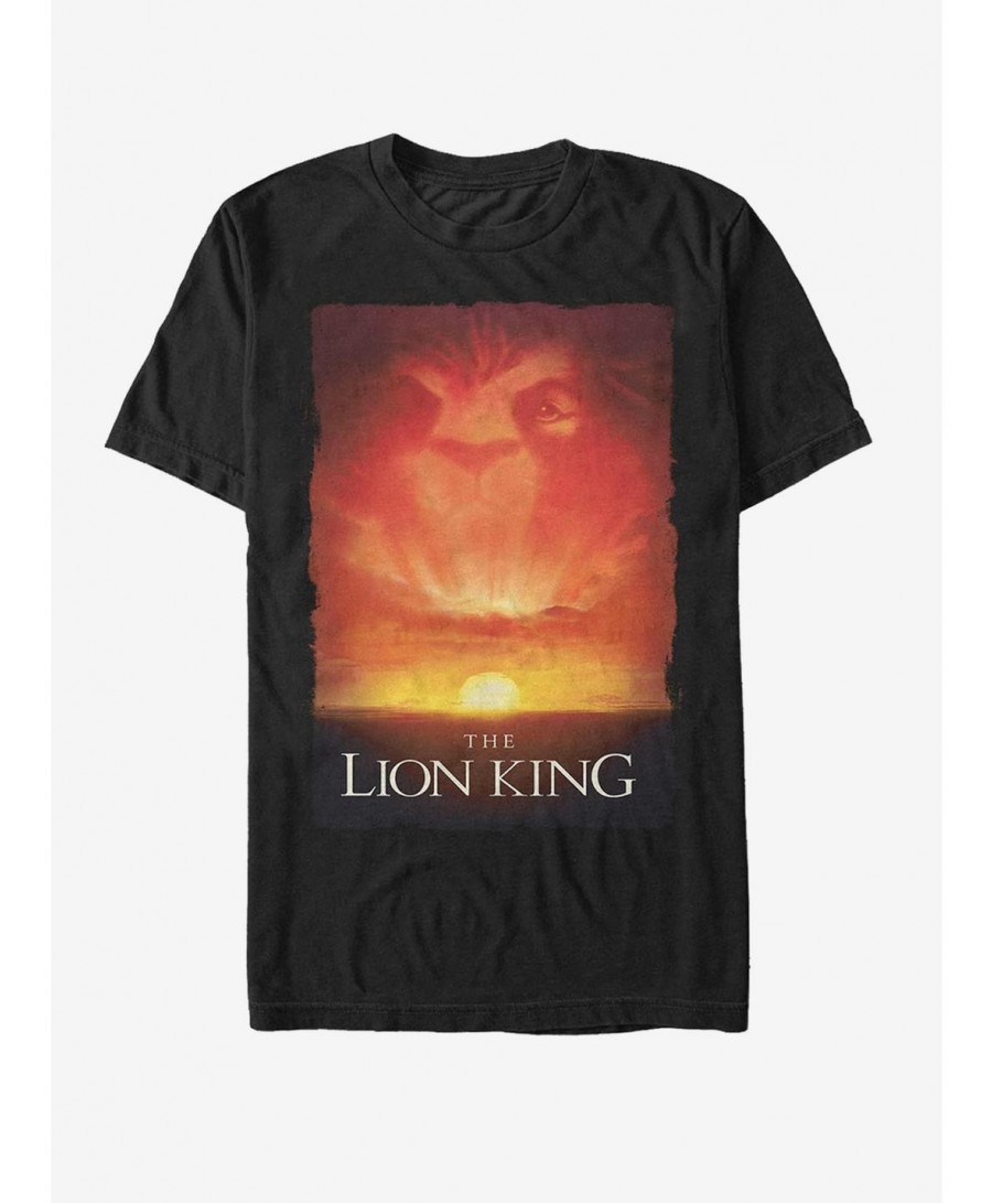 Seasonal Sale Lion King Savannah Sunset T-Shirt $8.60 T-Shirts