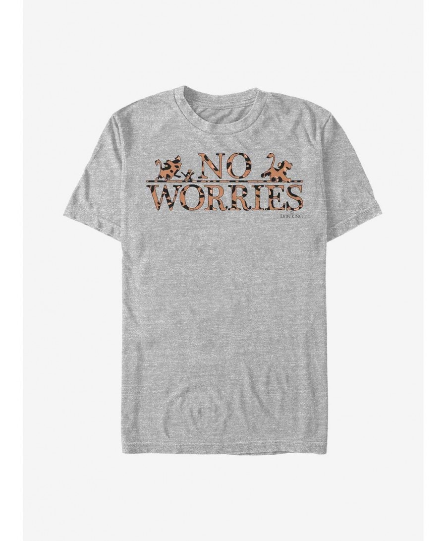 New Arrival Disney Lion King No Worries Leopard Fill T-Shirt $8.41 T-Shirts