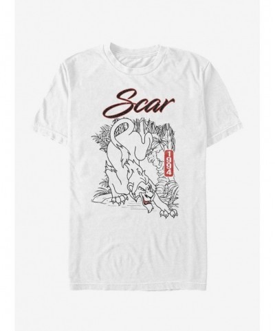 Clearance Disney The Lion King Long Live Scar T-Shirt $6.12 T-Shirts