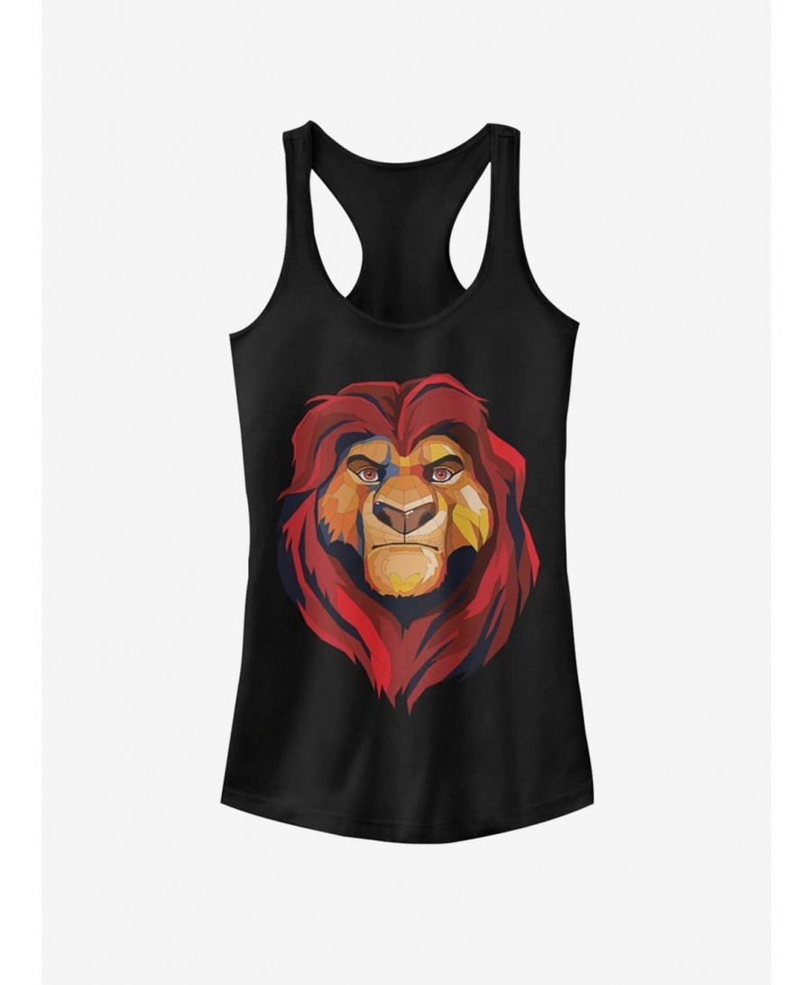 Huge Discount Disney The Lion King Mufasa Girls Tank $9.36 Tanks