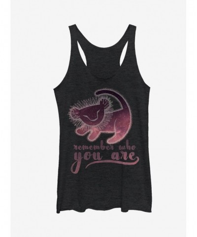 Clearance Lion King Simba Remember Who You Are Girls Tanks $7.87 Tanks