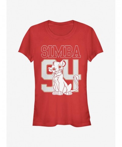 Bestselling Disney The Lion King Simba '94 Girls T-Shirt $9.16 T-Shirts