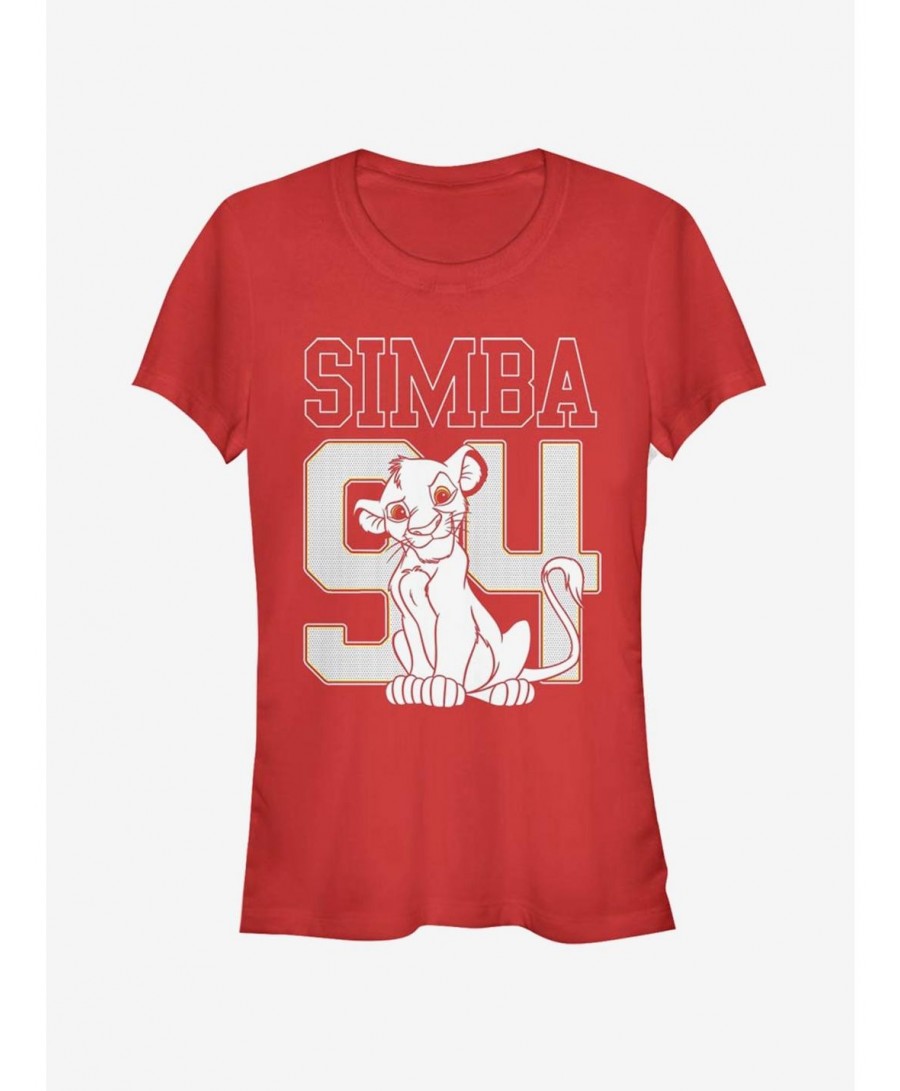 Bestselling Disney The Lion King Simba '94 Girls T-Shirt $9.16 T-Shirts