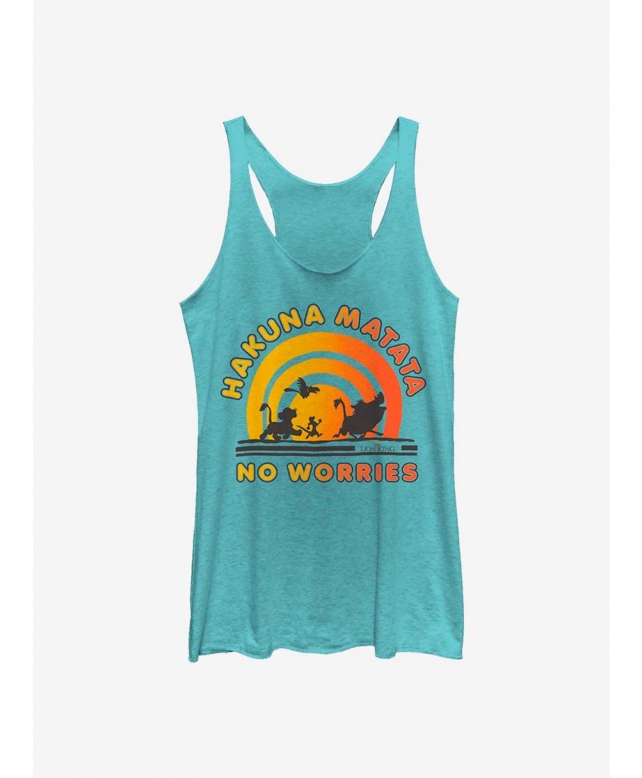 Hot Selling Disney The Lion King No Worries Girls Tank $8.91 Tanks