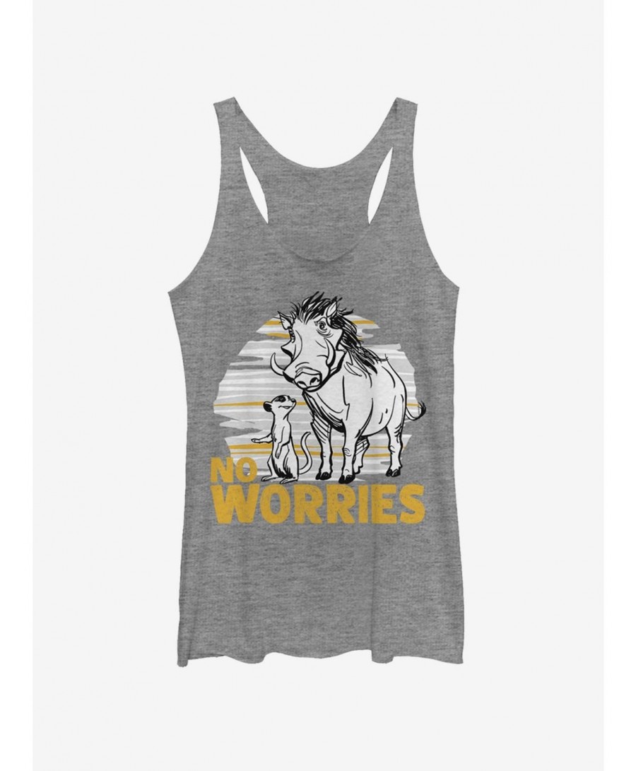 Wholesale Disney The Lion King 2019 No Worries Club Girls Tank $9.95 Tanks