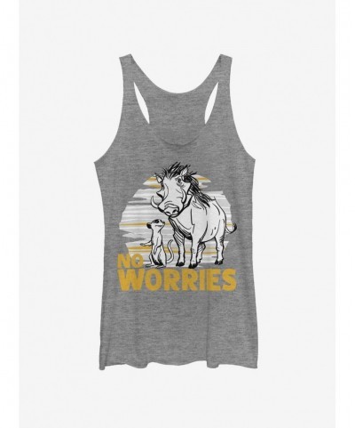 Wholesale Disney The Lion King 2019 No Worries Club Girls Tank $9.95 Tanks