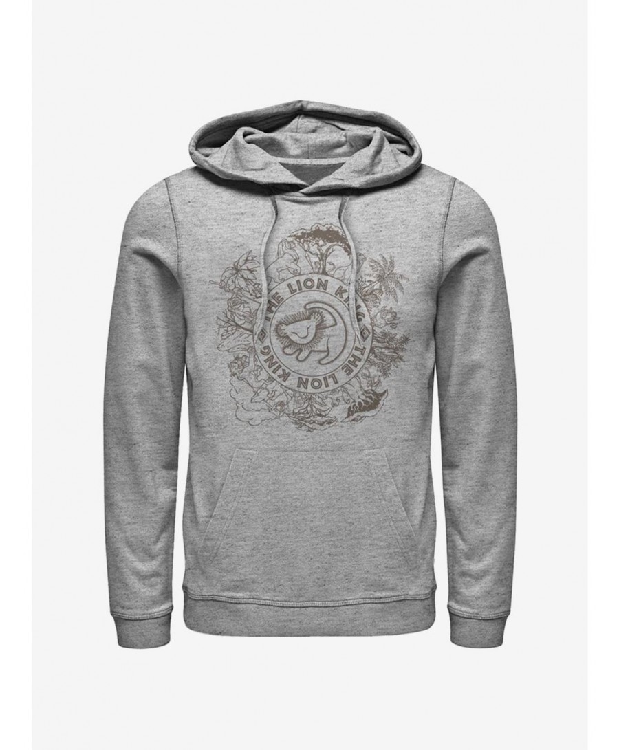 Limited Time Special Disney The Lion King Circle Of Life Hoodie $11.14 Hoodies