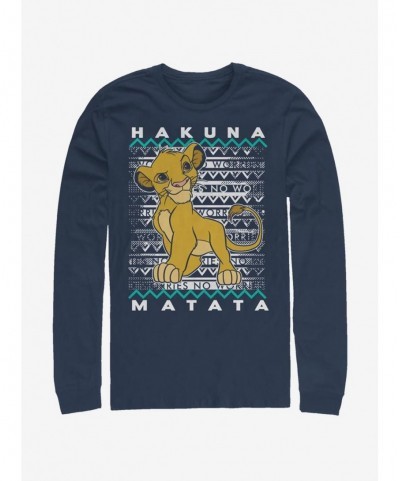 Hot Sale Disney The Lion King Hakuna Simba Long-Sleeve T-Shirt $8.95 T-Shirts