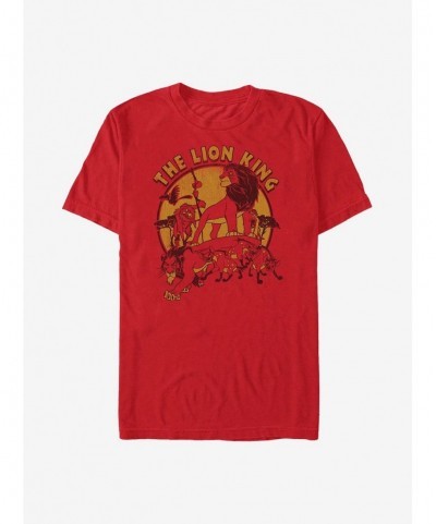 Seasonal Sale Disney The Lion King Lion Circle T-Shirt $9.37 T-Shirts