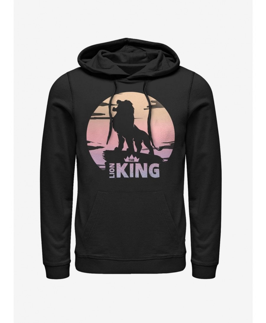 Pre-sale Disney The Lion King 2019 Sunset Logo Hoodie $14.01 Hoodies