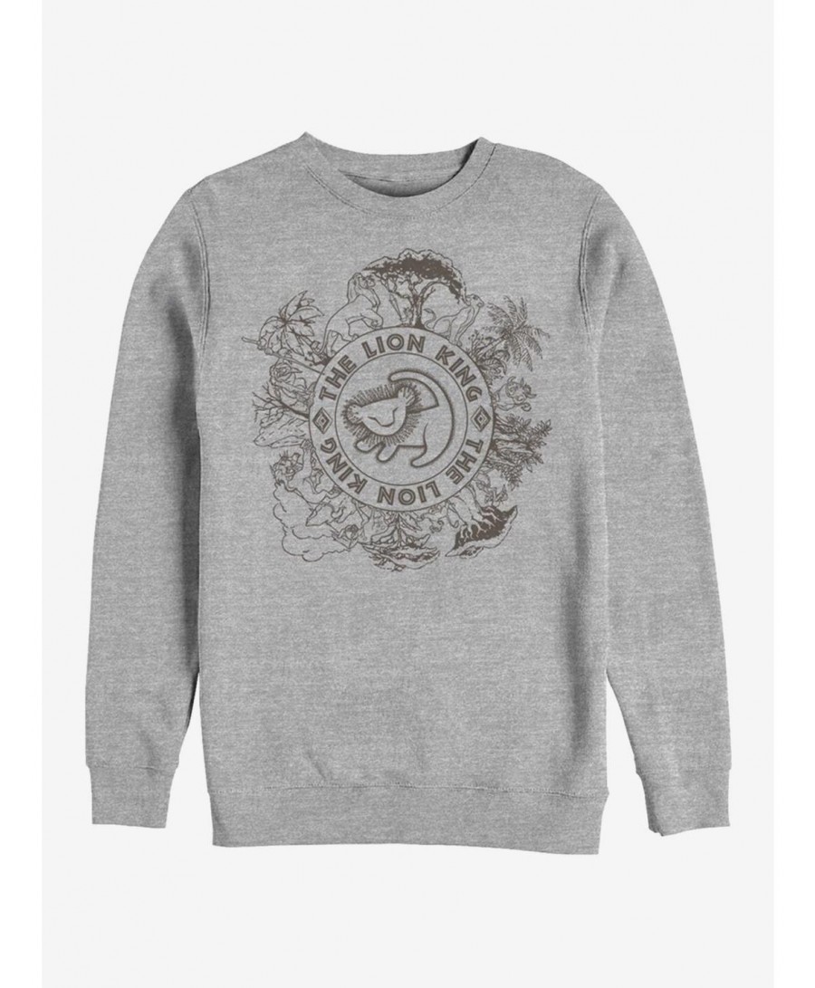 Best Deal Disney The Lion King Circle Of Life Sweatshirt $14.76 Sweatshirts